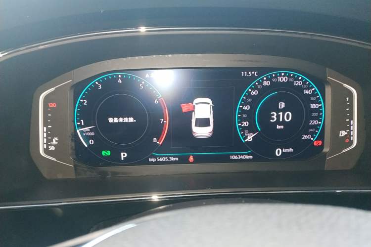 Used Volkswagen Passat 2020 330TSI Luxury Edition China VI Instrument Cluster