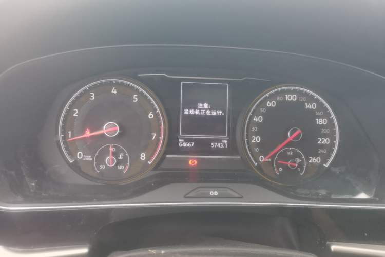 Used Volkswagen Passat 2020 Revised Version 280TSI Business Edition China VI Standard Instrument Cluster