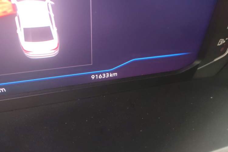 Used Volkswagen Passat 2020 330TSI Elite Edition China VI Odometer Close Up