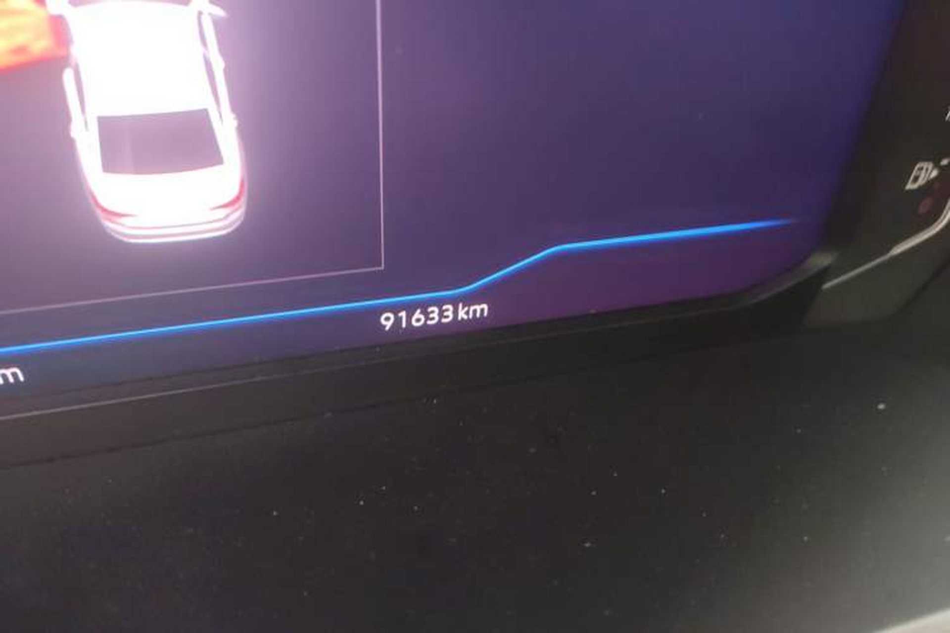 Used Volkswagen Passat 2020 330TSI Elite Edition China VI Odometer Close Up