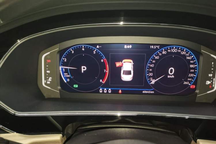 Used Volkswagen Passat 2020 Restyled 380TSI Luxury Edition China VI Standard Odometer Close Up