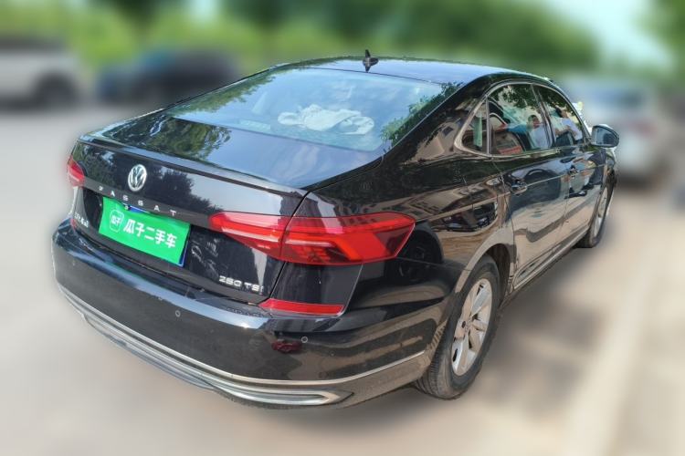 Used Volkswagen Passat 2020 280TSI Business Edition China VI Standard Rear Right 45 Deg