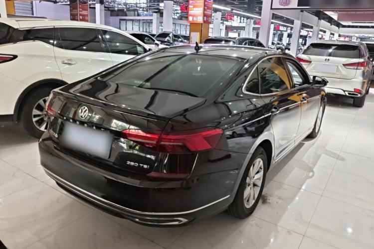 Used Volkswagen Passat 2020 280TSI Business Edition China VI Standard Rear Right 45 Deg