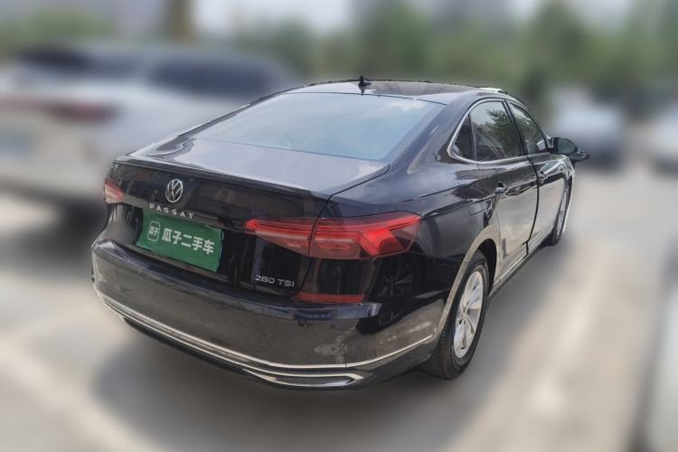 Used Volkswagen Passat 2020 Revised Version 280TSI Business Edition China VI Standard Rear Right 45 Deg