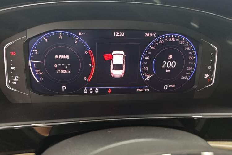 Used Volkswagen Passat 2020 Revised Version 330TSI Luxury Edition China VI Standard Instrument Cluster