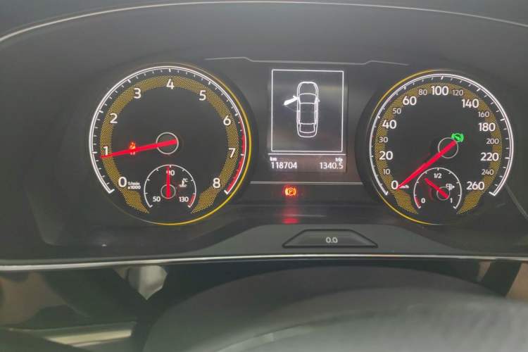 Used Volkswagen Passat 2021 280TSI Business Edition Odometer Close Up