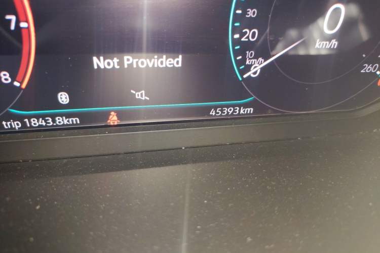 Used Volkswagen Passat 2021 330TSI Luxury Edition Odometer Close Up