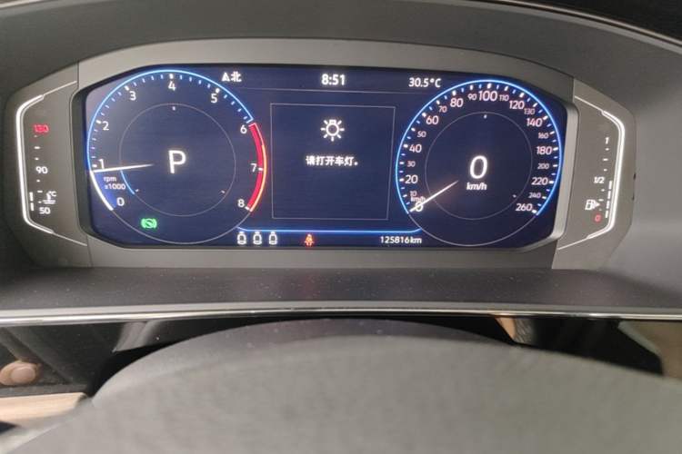 Used Volkswagen Passat 2021 330TSI Elite Edition Odometer Close Up