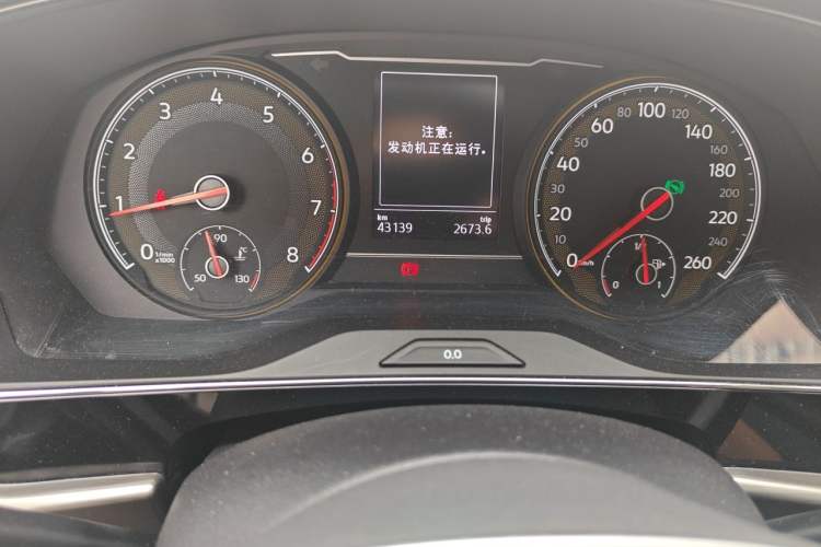 Used Volkswagen Passat 2021 280TSI Business Edition Odometer Close Up