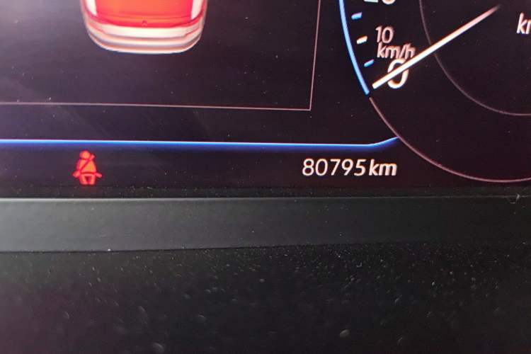 Used Volkswagen Passat 2021 330TSI Luxury Edition Odometer Close Up