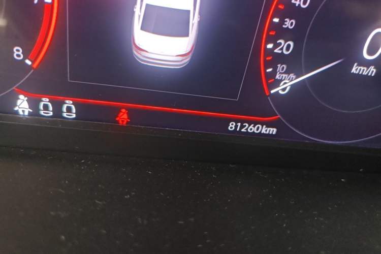 Used Volkswagen Passat 2021 330TSI Luxury Edition Odometer Close Up