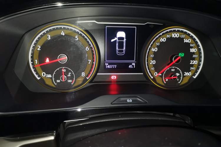 Used Volkswagen Passat 2021 280TSI Elite Edition Odometer Close Up