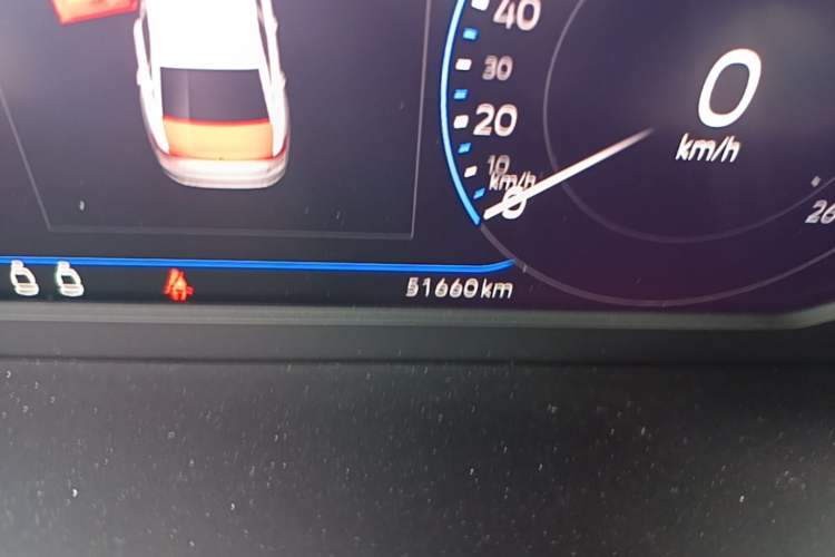 Used Volkswagen Passat 2021 380TSI Flagship Edition Odometer Close Up
