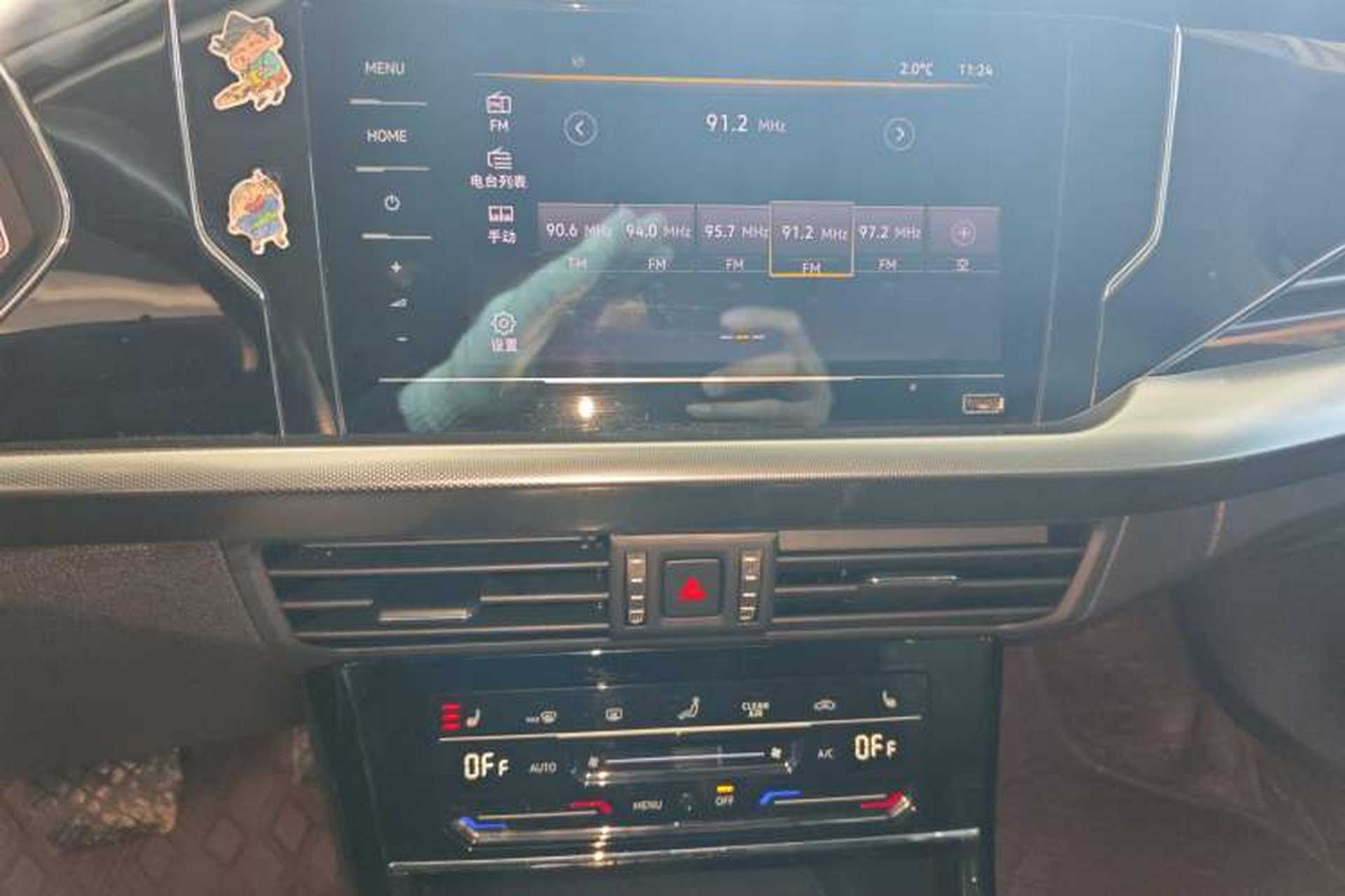 Used Volkswagen Passat 2022 330TSI Starry Elite Edition Custom Version Audio And AC Panel