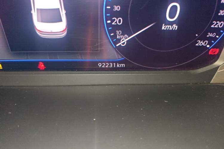 Used Volkswagen Passat 2022 330TSI Starry Luxury Edition Odometer Close Up