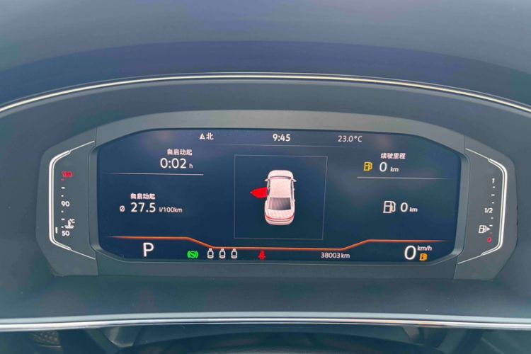 Used Volkswagen Passat 2022 330TSI Starry Luxury Edition Odometer Close Up