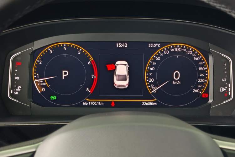 Used Volkswagen Passat 2022 330TSI Starry Elite Edition Odometer Close Up