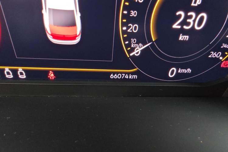 Used Volkswagen Passat 2022 330TSI Starry Elite Edition Odometer Close Up