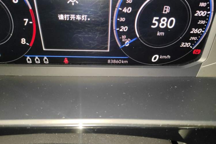 Used Volkswagen Passat 2022 330TSI Starry Luxury Edition Odometer Close Up