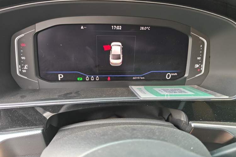 Used Volkswagen Passat 2022 330TSI Starry Luxury Edition Odometer Close Up