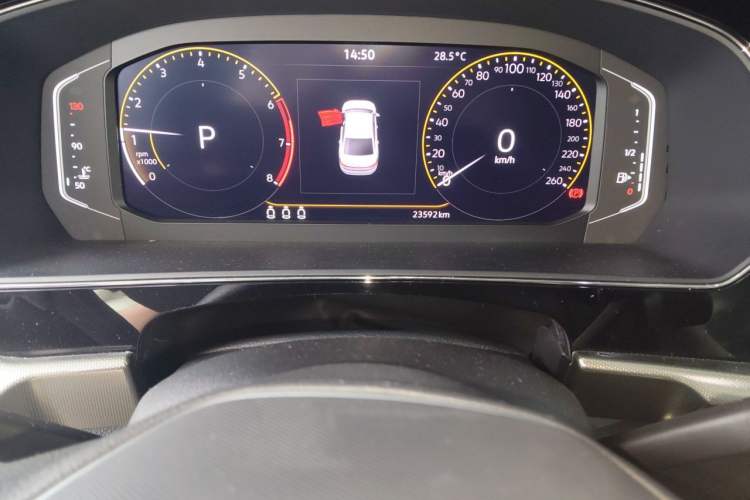 Used Volkswagen Passat 2022 330TSI Elite Edition Odometer Close Up