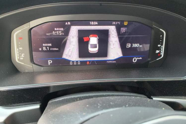 Used Volkswagen Passat 2022 330TSI Luxury Edition Odometer Close Up