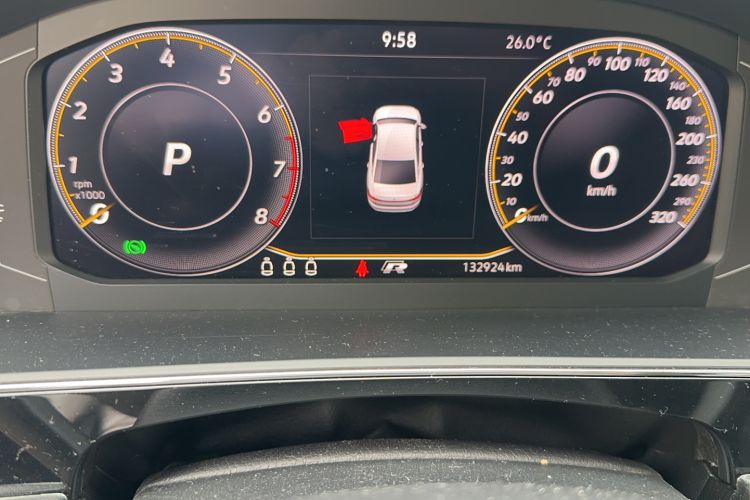 Used Volkswagen Passat 2022 280TSI Elite Edition Odometer Close Up