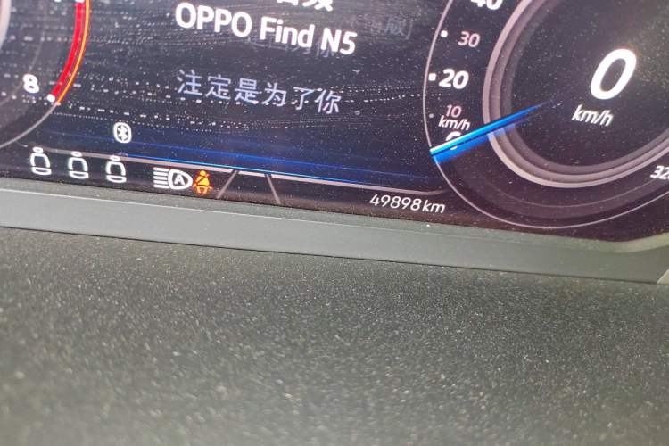 Used Volkswagen Passat 2022 330TSI Luxury Edition Odometer Close Up