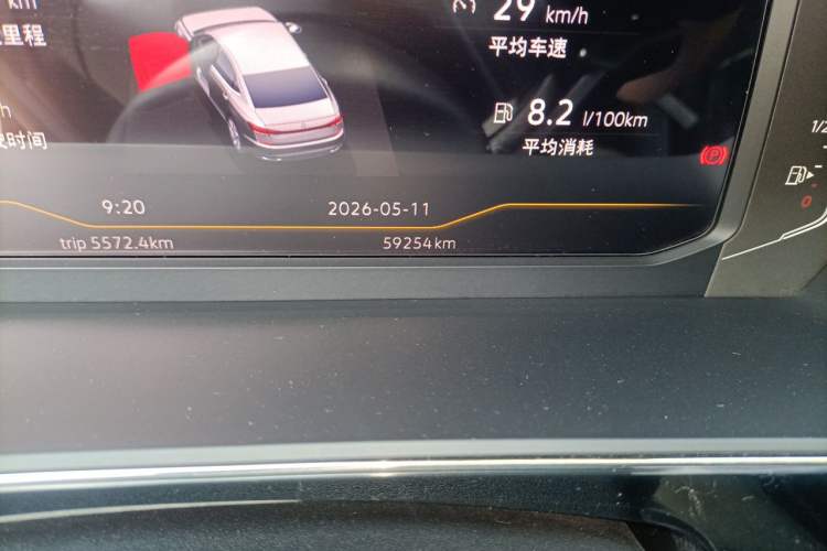 Used Volkswagen Passat 2022 330TSI Elite Edition Odometer Close Up