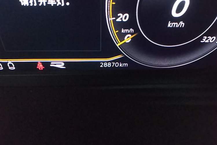 Used Volkswagen Passat 2022 330TSI Elite Edition Odometer Close Up
