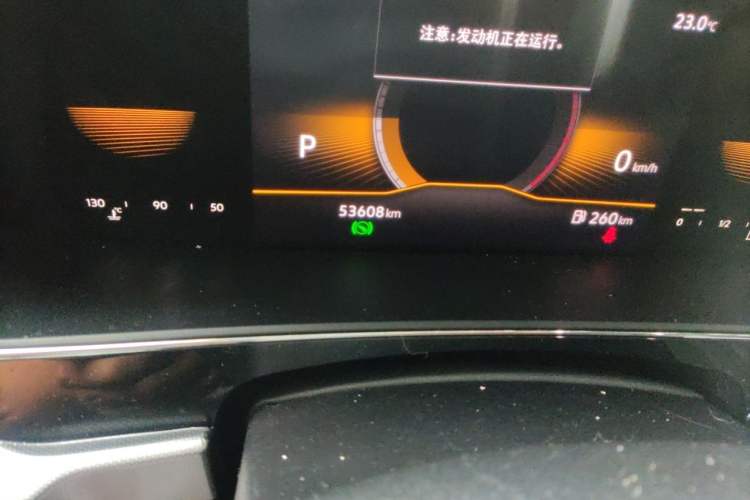Used Volkswagen Passat 2022 280TSI Business Edition Odometer Close Up