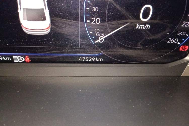 Used Volkswagen Passat 2022 330TSI Starry Luxury Edition Odometer Close Up