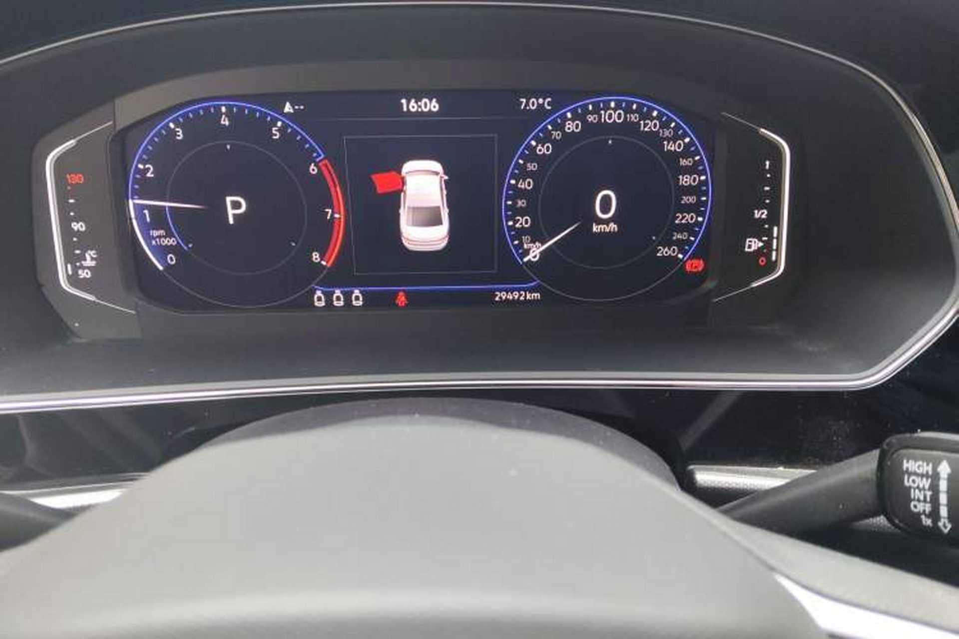 Used Volkswagen Passat 2022 330TSI Starry Luxury Edition Odometer Close Up