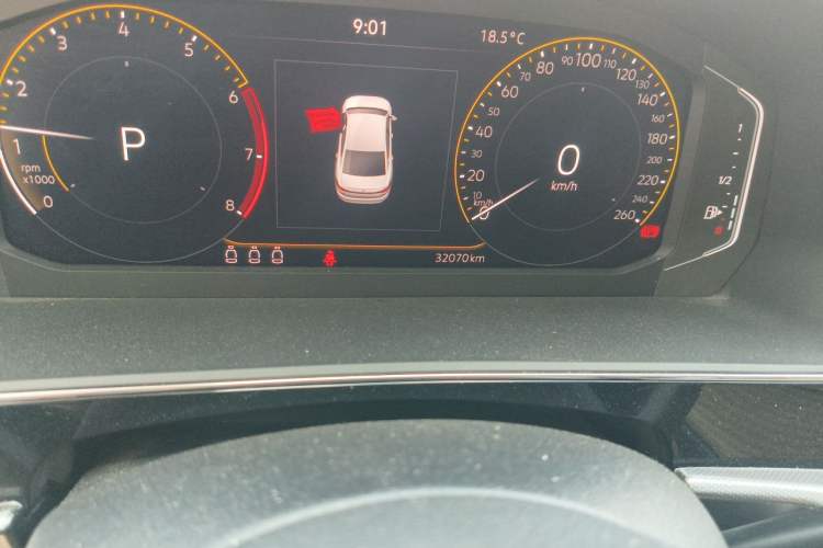 Used Volkswagen Passat 2022 330TSI Starry Elite Edition Odometer Close Up