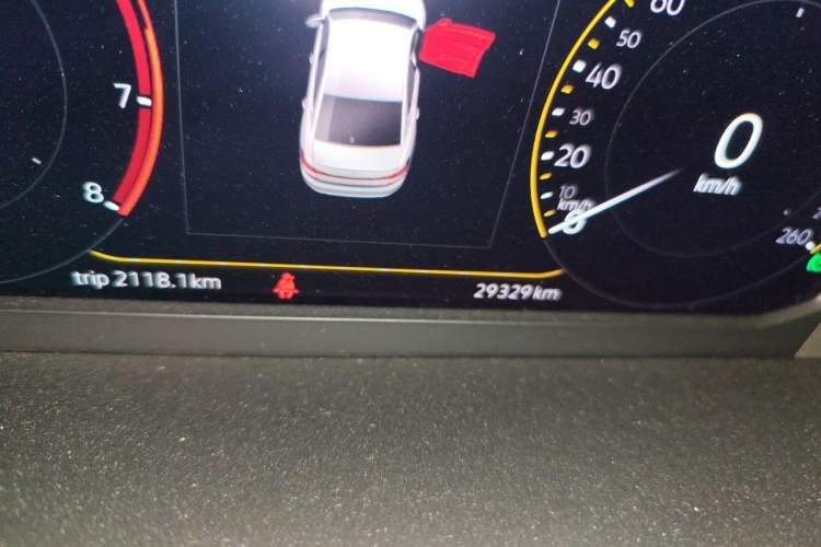 Used Volkswagen Passat 2022 330TSI Elite Edition Odometer Close Up