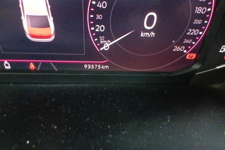 Used Volkswagen Passat 2022 330TSI Starry Luxury Edition Odometer Close Up