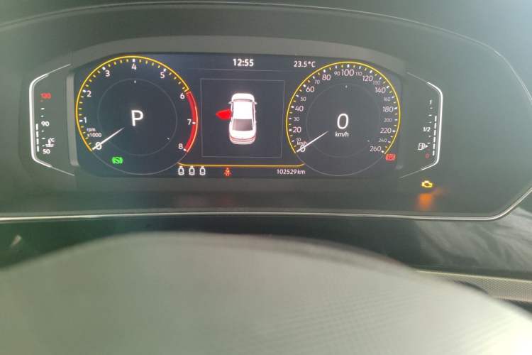 Used Volkswagen Passat 2022 330TSI Starry Elite Edition Odometer Close Up