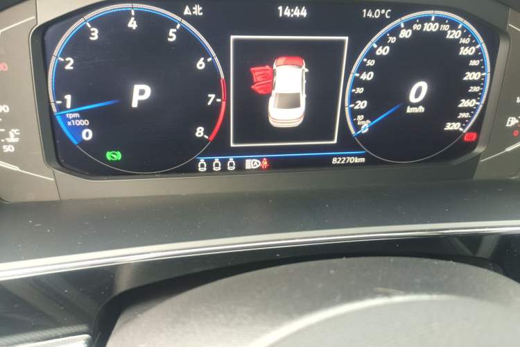 Used Volkswagen Passat 2022 330TSI Starry Luxury Edition Odometer Close Up