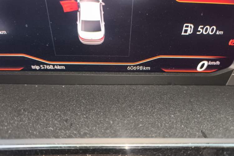 Used Volkswagen Passat 2022 330TSI Starry Elite Edition Odometer Close Up