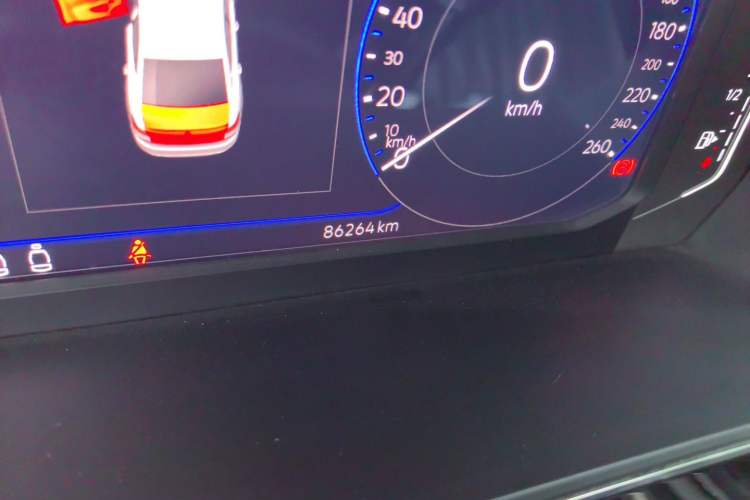 Used Volkswagen Passat 2022 330TSI Starry Luxury Edition Odometer Close Up