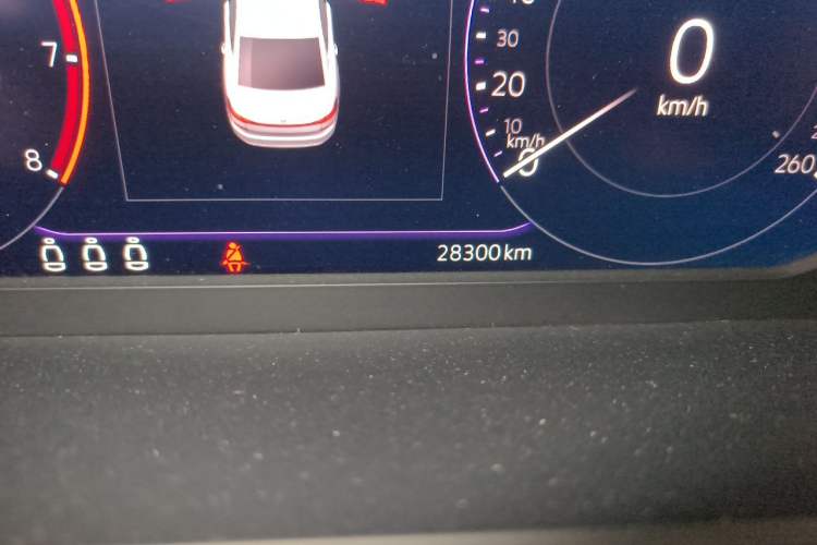 Used Volkswagen Passat 2022 330TSI Starry Elite Edition Odometer Close Up