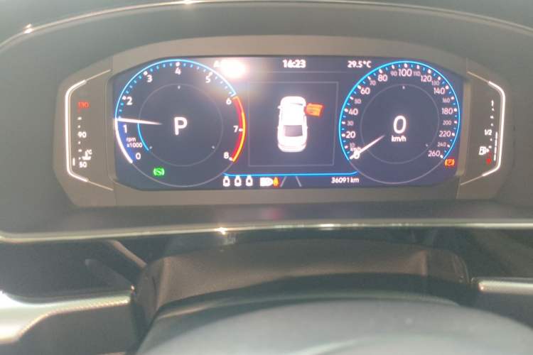 Used Volkswagen Passat 2022 330TSI Starry Luxury Edition Odometer Close Up