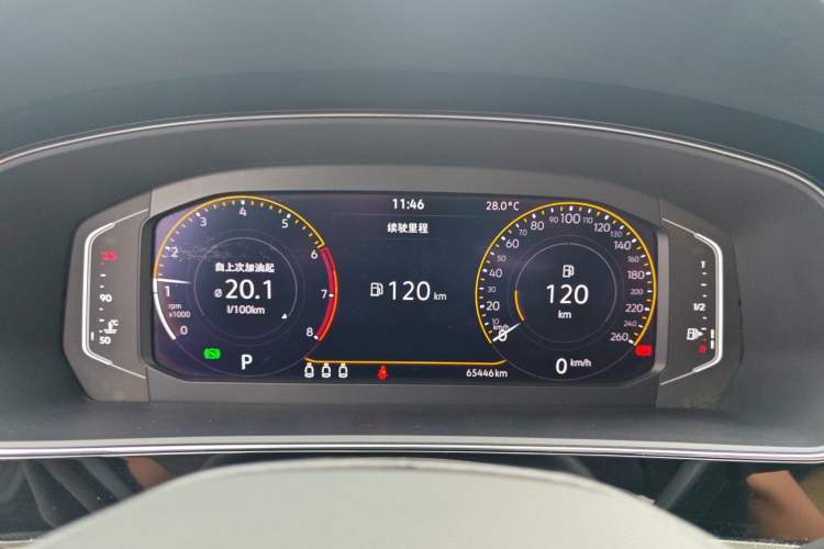 Used Volkswagen Passat 2022 330TSI Starry Elite Edition Odometer Close Up