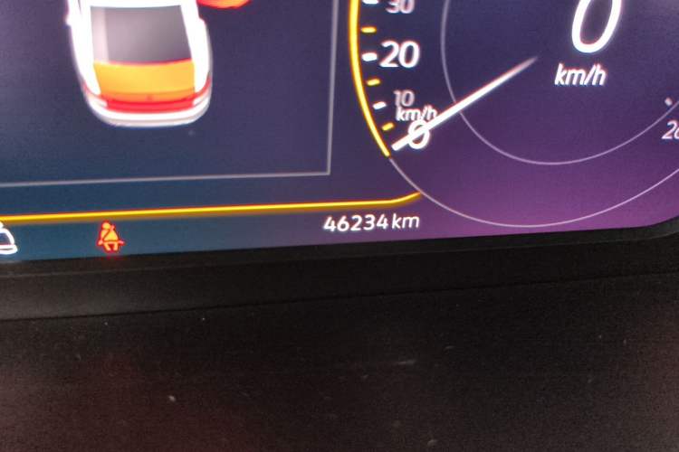Used Volkswagen Passat 2022 330TSI Starry Elite Edition Odometer Close Up