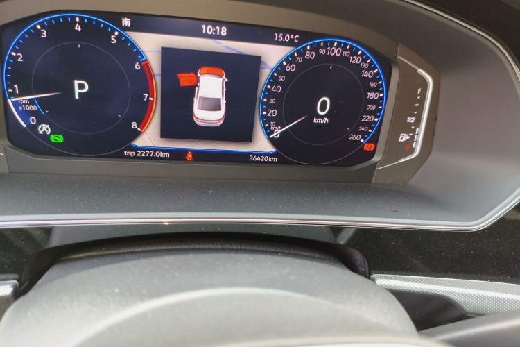 Used Volkswagen Passat 2022 330TSI Starry Luxury Edition Odometer Close Up