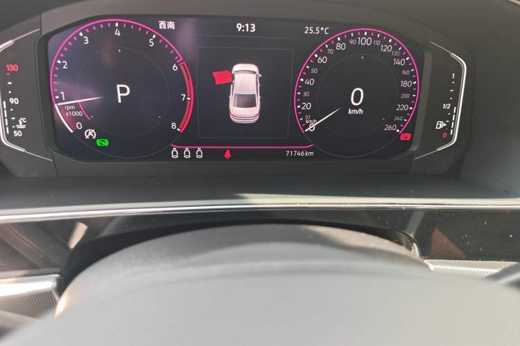 Used Volkswagen Passat 2022 330TSI Starry Luxury Edition Odometer Close Up
