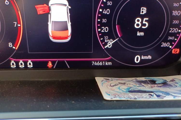 Used Volkswagen Passat 2022 330TSI Starry Luxury Edition Odometer Close Up