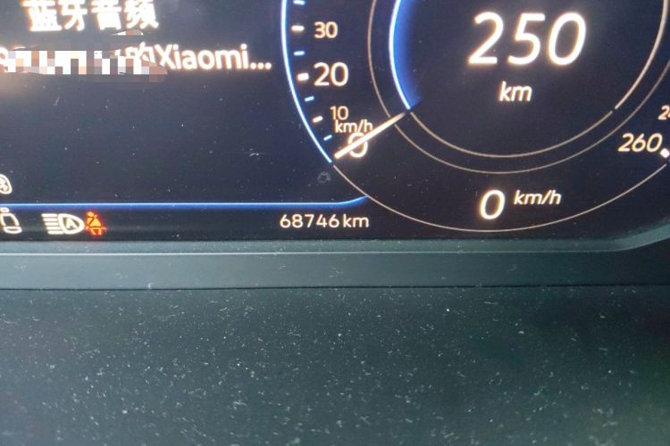 Used Volkswagen Passat 2022 330TSI Luxury Edition Odometer Close Up