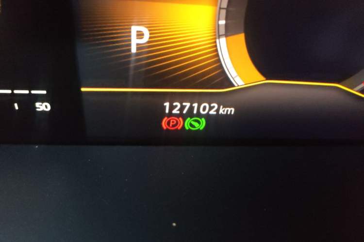 Used Volkswagen Passat 2022 280TSI Business Edition Odometer Close Up