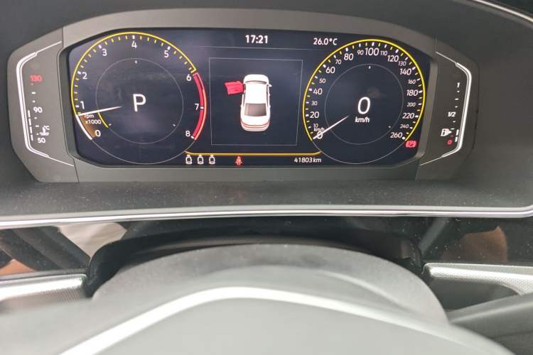 Used Volkswagen Passat 2022 330TSI Starry Elite Edition Odometer Close Up